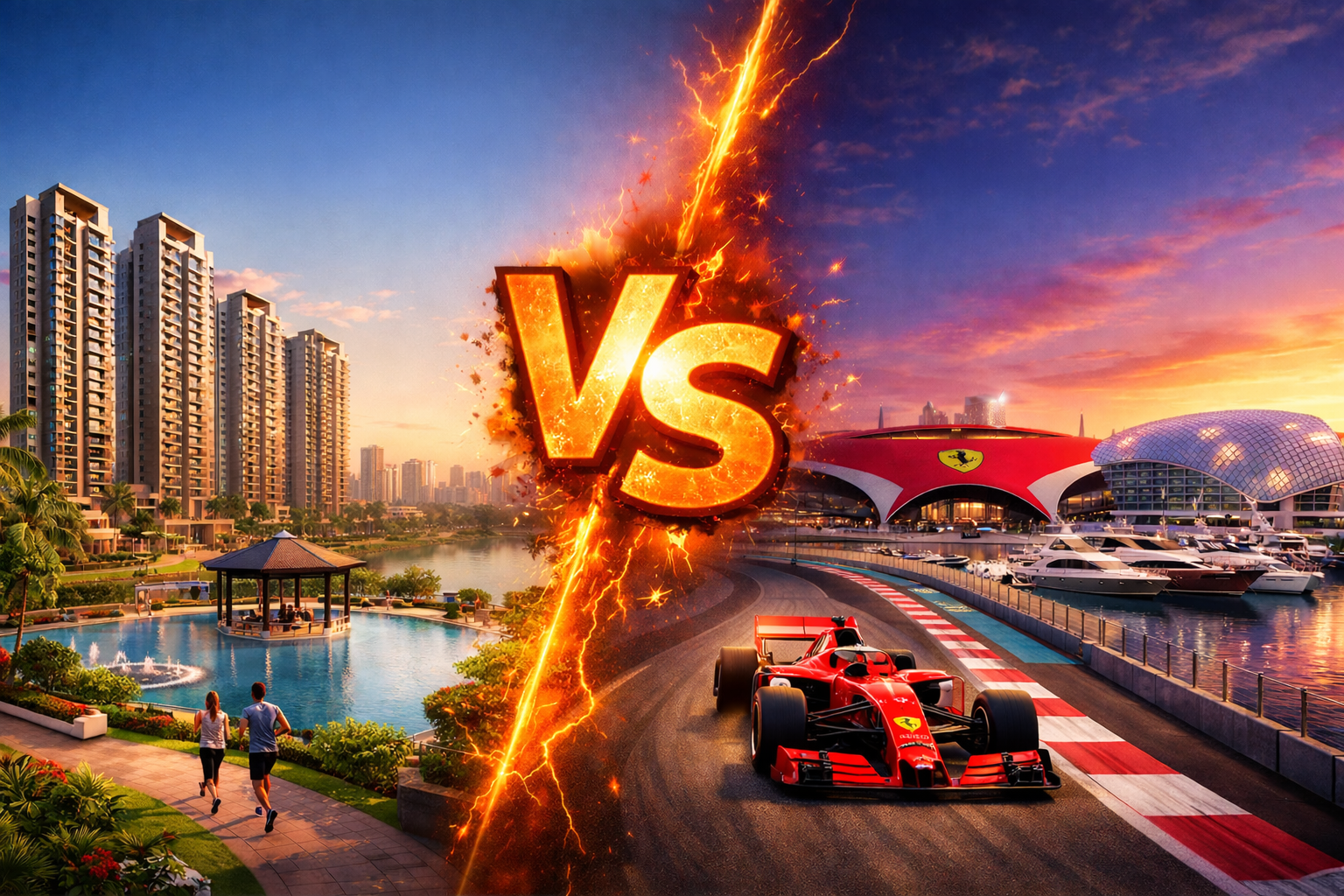 Sobha City vs Yas Island: Which Community is Better?